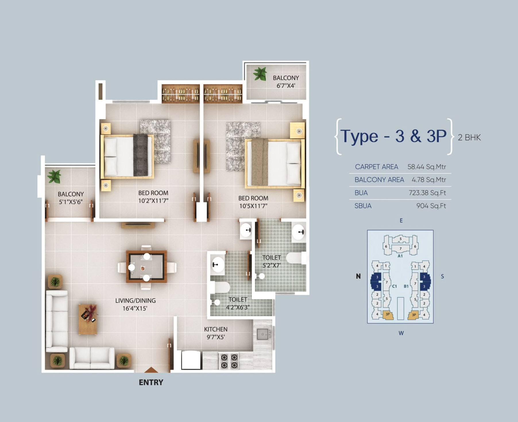 Royal Aawas Floor plan